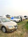 View of vehicle parking