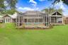 Complete back view of home.