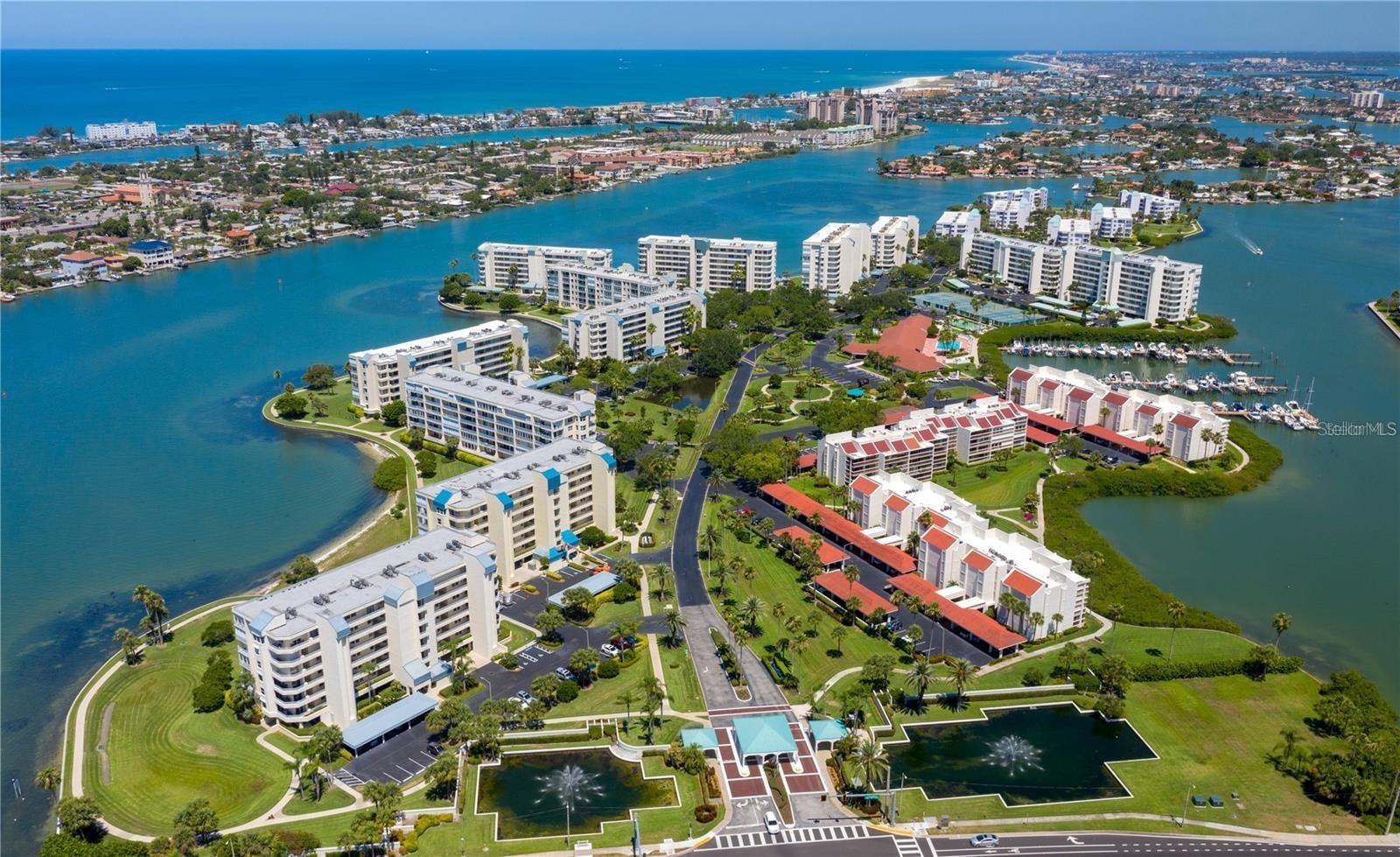 Aerial of Harbourside