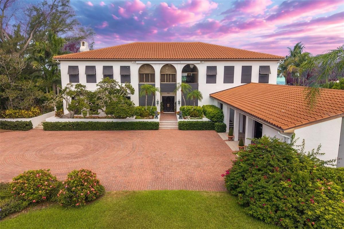Palm Beach Regency Inspired Neo-Mediterranean architecture designed by SEIBERT Architects