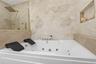 Primary Full Bath with 2 person jacuzzi tub!