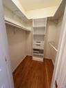 primary bdrm walk in closet