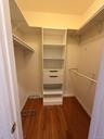 primary bedroom closet