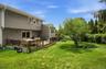 Large private backyard