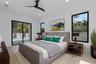 Staged Primary bedroom
