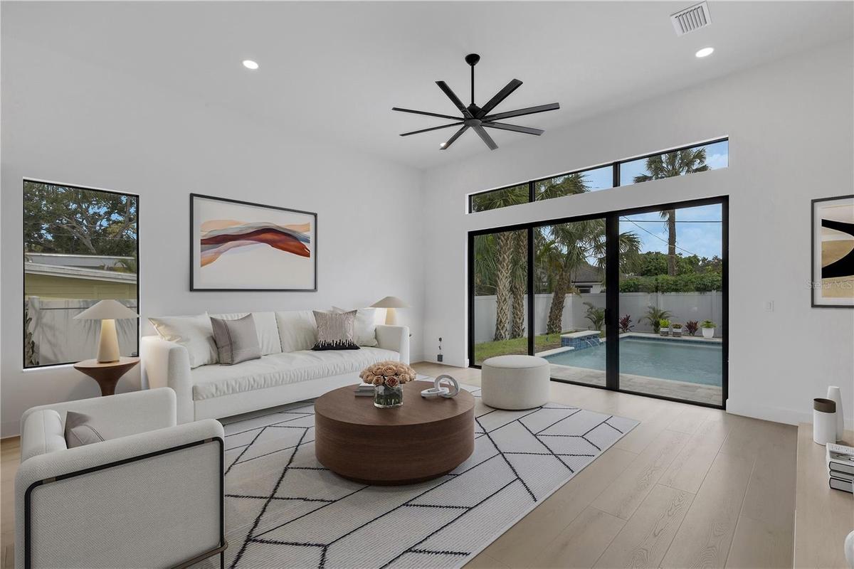 Staged Living Room