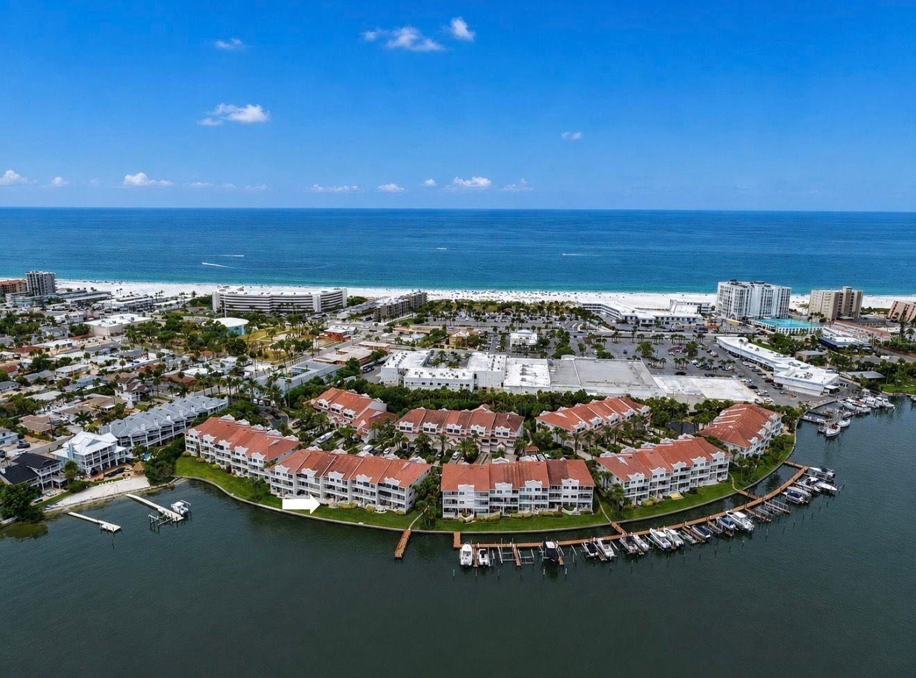 Just steps from St. Pete Beach
