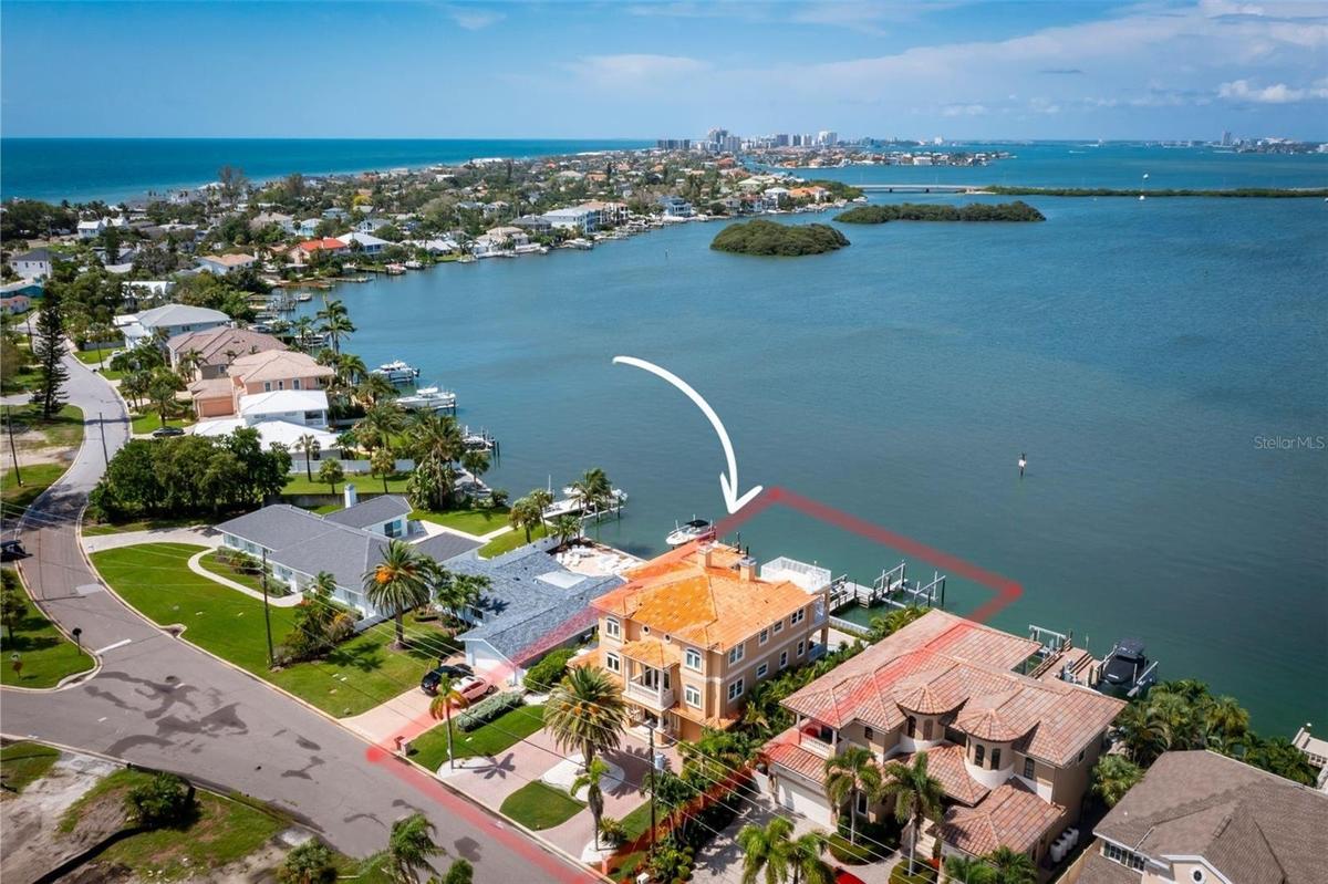 Aerial View of Front of Home