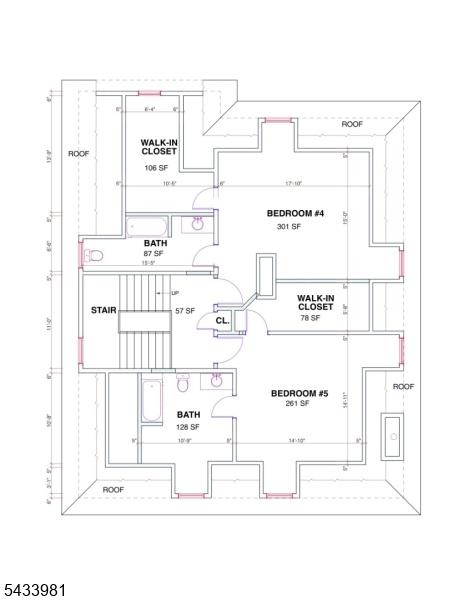 3rd Floor Plan