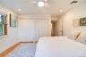 Large closets in each room.