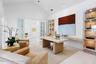 Vaulted Ceiling, French Doors with Dormer window bring in light all day
