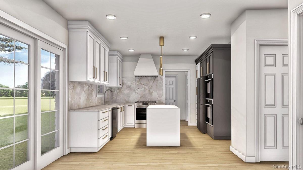 Exterior rendering; subject to final selections. Includes upgrade package.