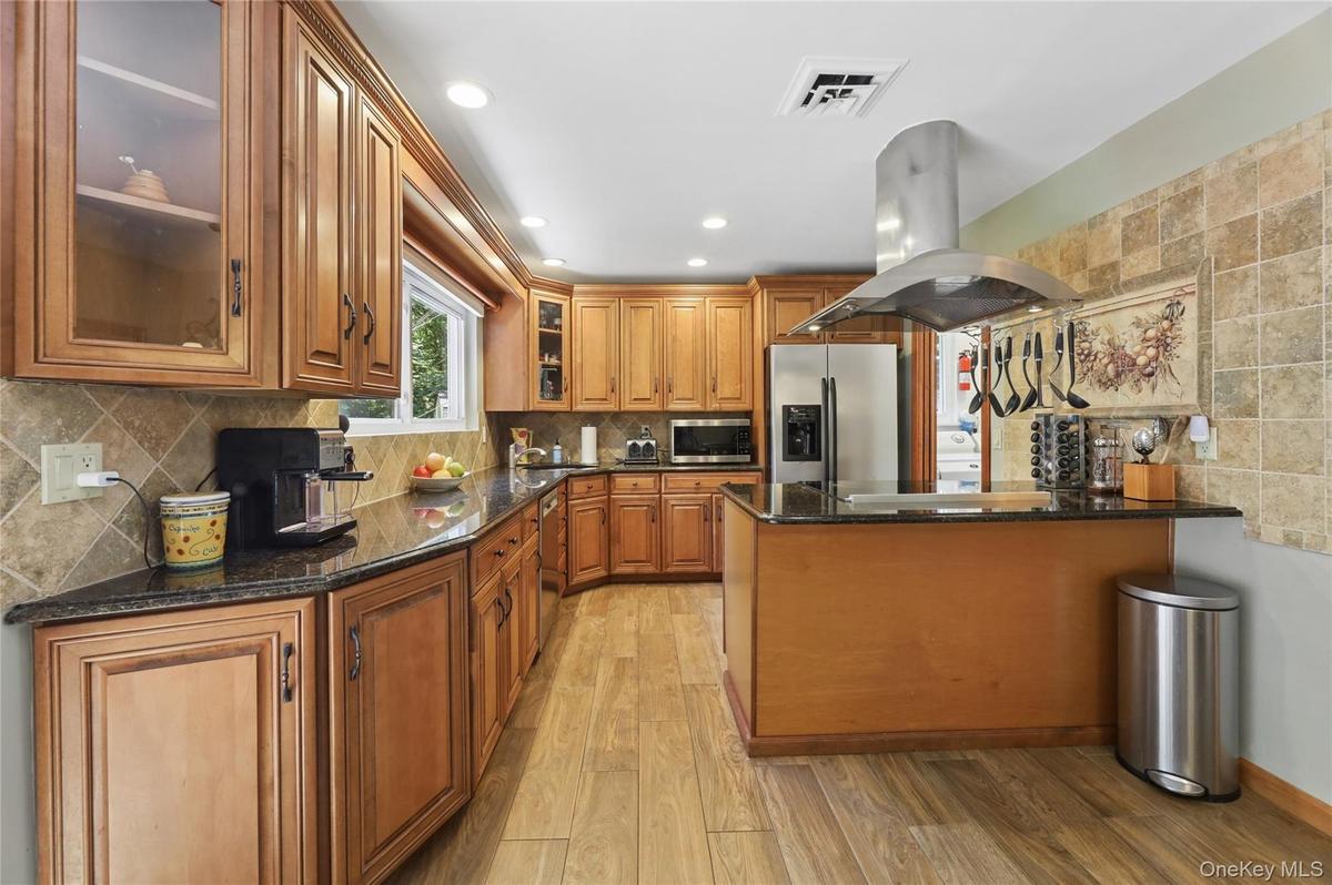 Laundry-pantry off the kitchen.