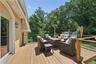 Wrap around deck with outdoor seating area.