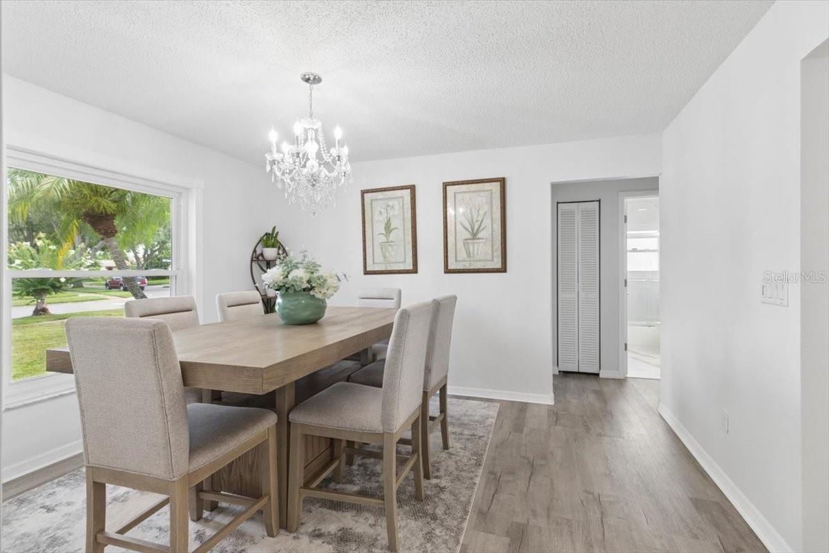 Whether you're hosting a dinner party or enjoying a quiet meal at home, the dining room offers the perfect setting.
