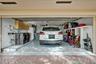 Garage. 14.5 ft width, not including step.