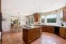 Bay window in the kitchen overlooking the beautiful grounds
