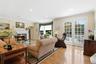 Family room with french doors leading out to the deck.