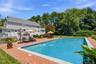 Heated gunite saltwater pool