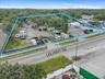 Aerial view of US Highway 92 frontage - Northeast corner