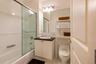 Bathroom with tub and shower