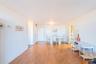 Dining space featuring light wood-style flooring