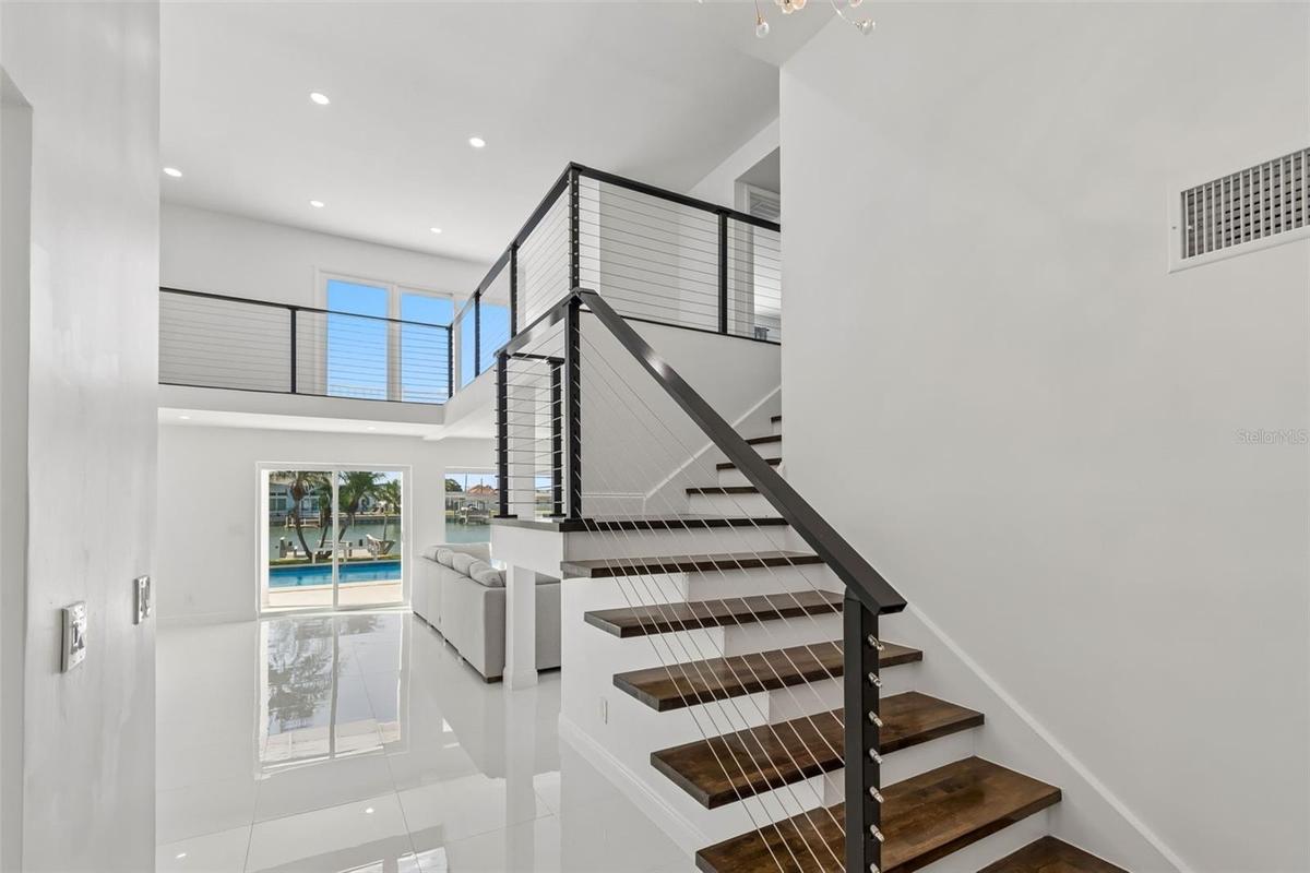 Fantastic open floor plan with spacious loft