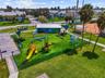 New playground with covered picnic areas and concession stand