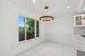 Dining area conveniently located off the kitchen