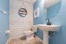 Powder room, 1st floor