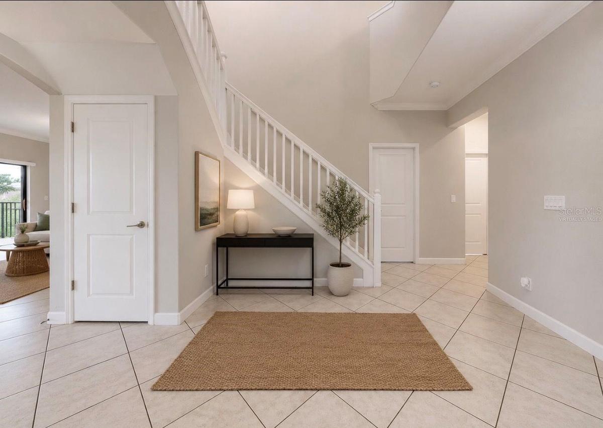 Foyer *virtually staged