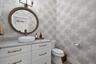 Ground floor half bathroom