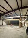 Loft with finished space underneath.