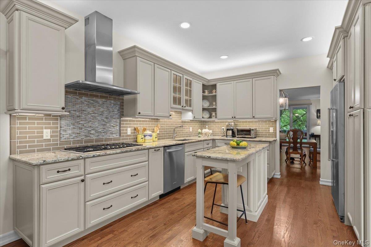 Kitchen looking into Dining Area