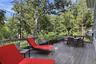 Deck off of family room and kitchen.