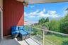 The balcony has amazing views to the rolling yard and the river beyond. This is a great spot to relax with a book and a cup of tea as the sun moves ov