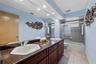 Bathroom 2 is located downstairs