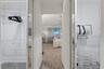 TWO walk-in closets of the 2nd primary suite with balcony and En Suite Bathroom