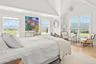 The Large Primary Bedroom Suite Enjoys Abundant Light, Vaulted Ceiling and Spectacular Views