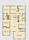 Second Floor plan with dimensions