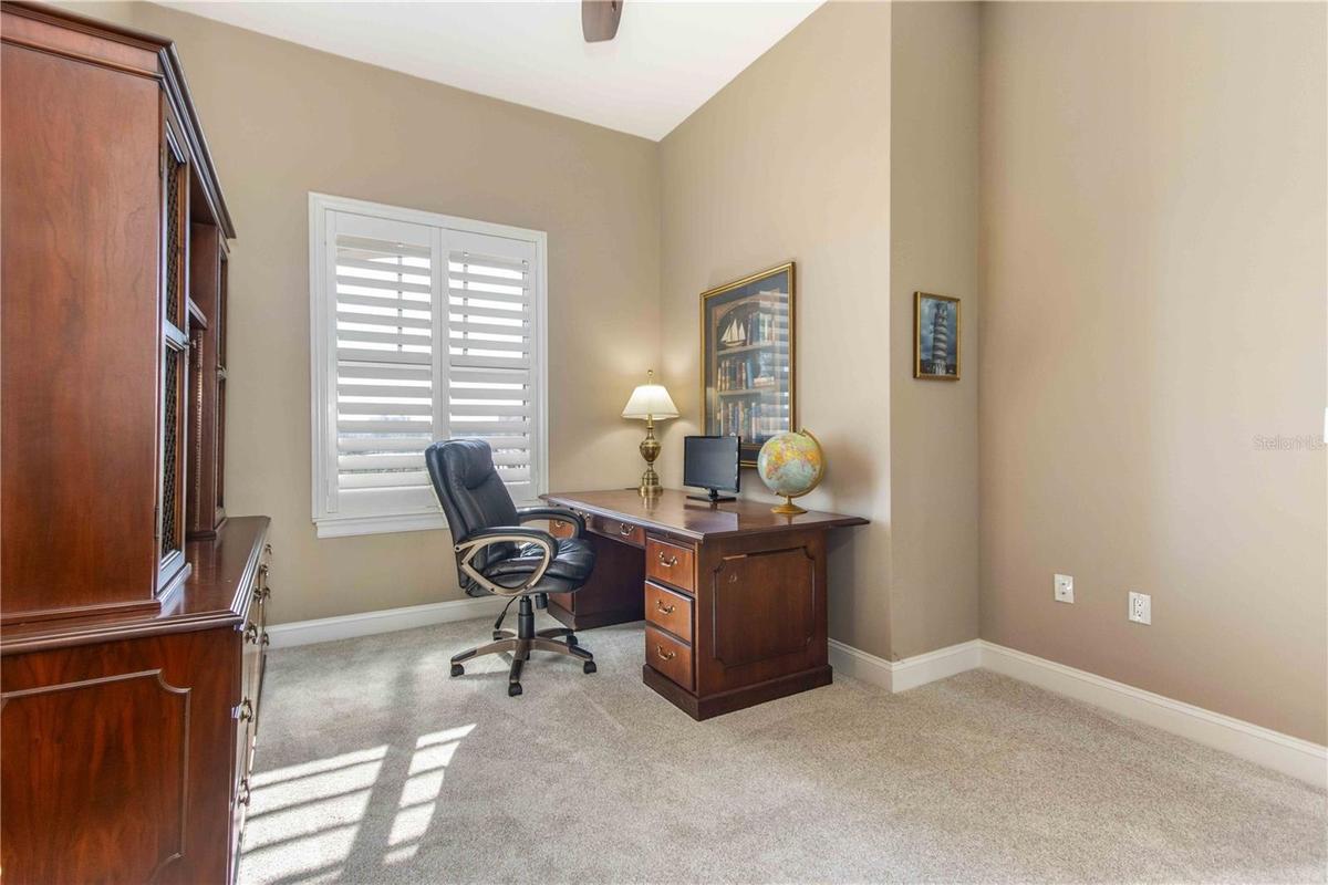 THIRD BEDROOM USED AS OFFICE