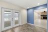 Breakfast nook with doors to pool and lanai