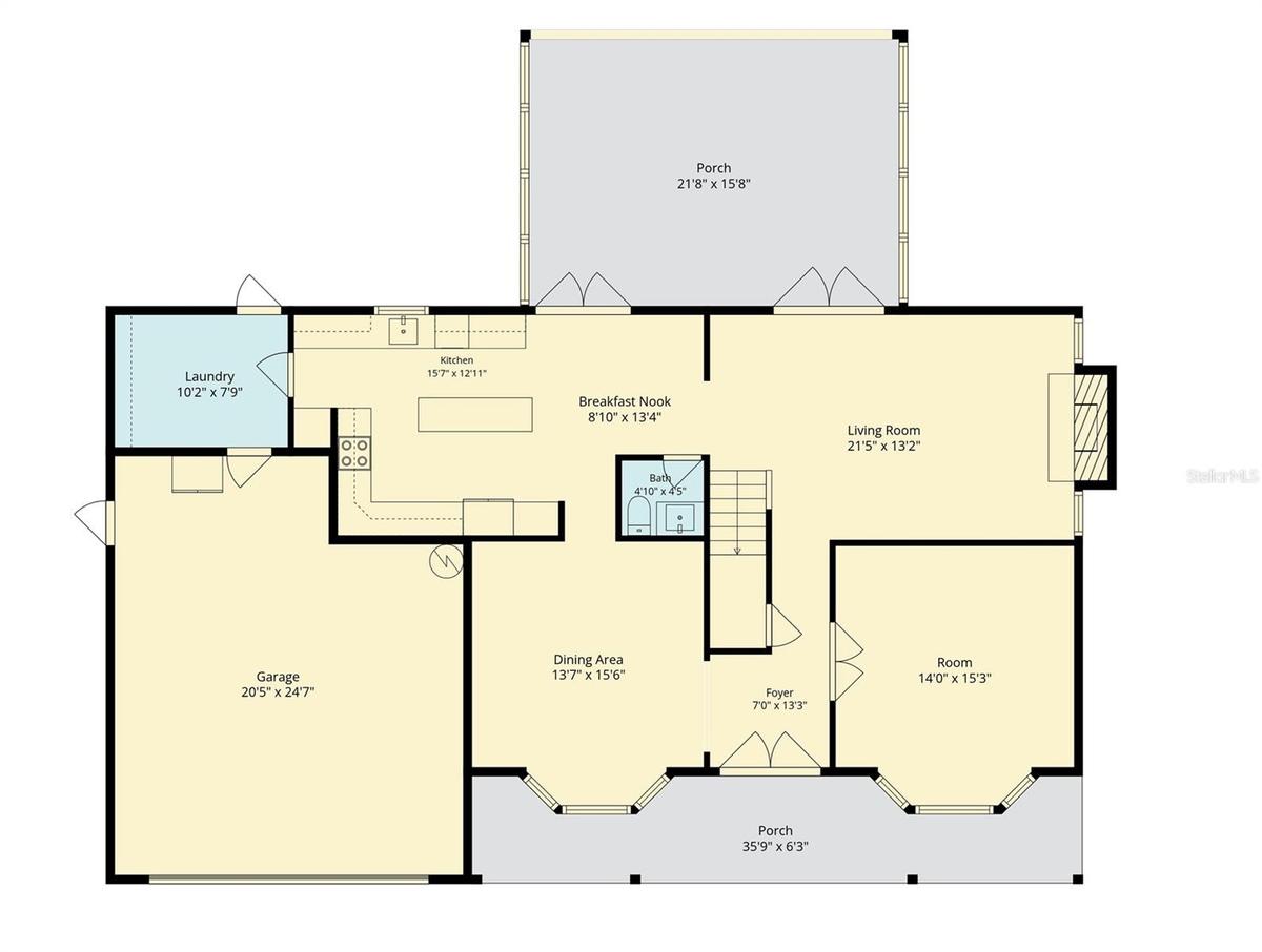 First floor floorpan