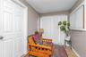 Sitting room with baseboards