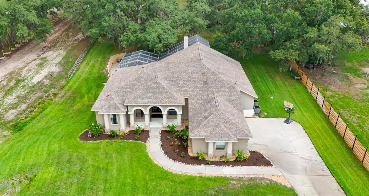 Aerial view front