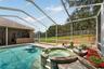 Pool & lanai area - hot tub