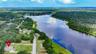 Aerial view - lake/river 2