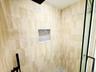 Tiled shower