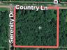 Corner of Country Land and Serenity Drive