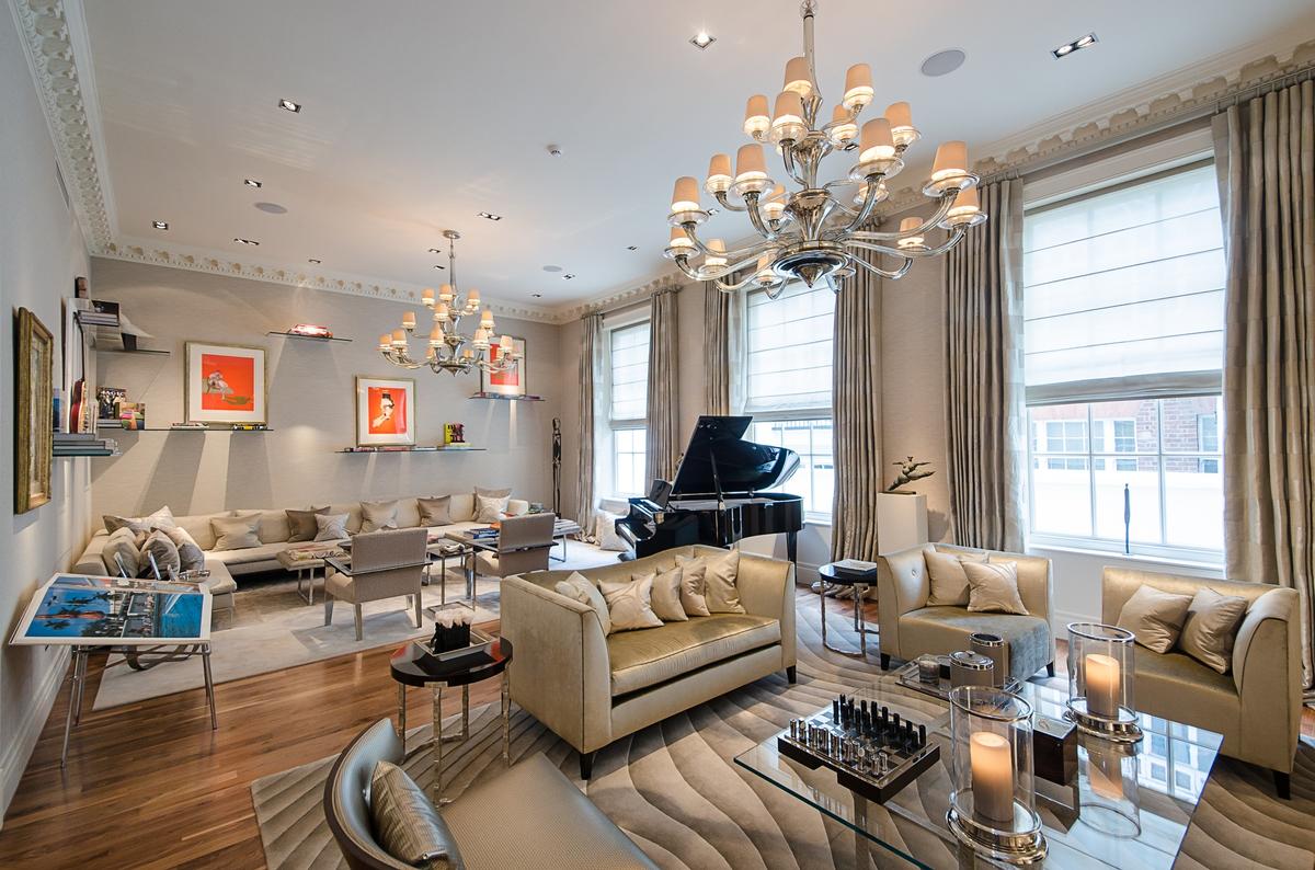 Upper Grosvenor Street Duplex for Sale - Whole Reception Room 3